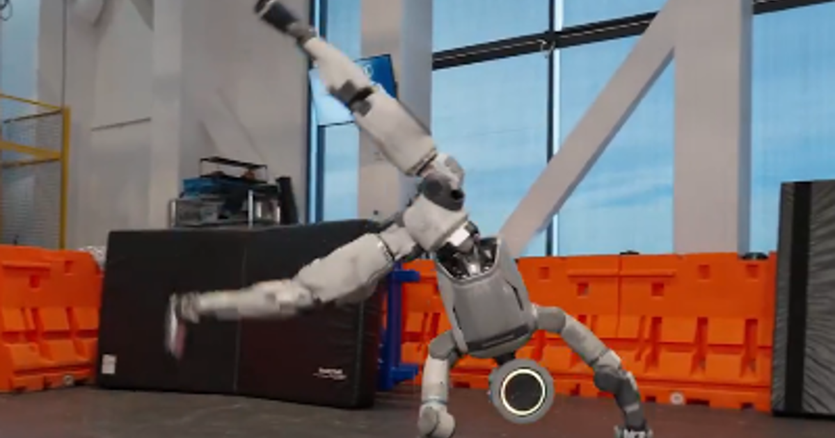 İnsansı robot Atlas takla attı. Hyundai Motor hisseleri arttı