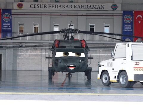 Jandarma Genel Komutanlığı’ndan GÖKBEY Helikopterine Özel Kısa Film Çekimi