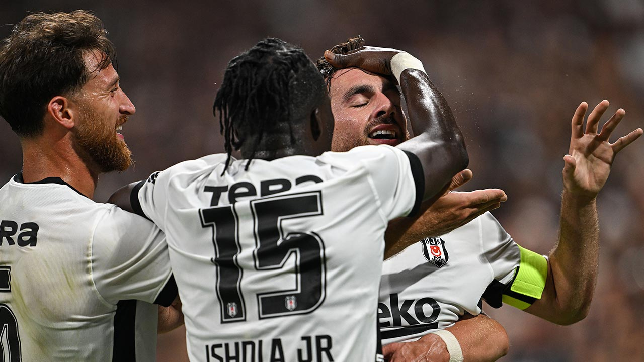 Beşiktaş Orkun Kökçü ile kazandı: Midtjylland’a karşı avantajı kaptı Haber gorseli